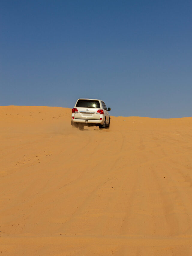 Desert in United Arab Emirates.