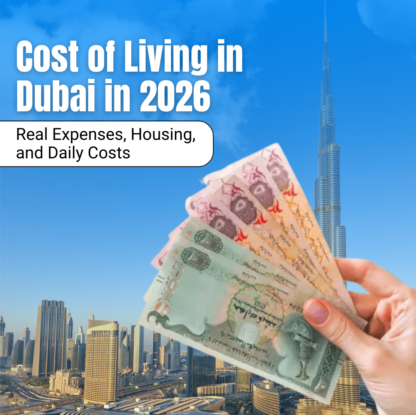 Thumbnail - Cost of Living in Dubai in 2026 – Real Expenses, Housing, and Daily Costs