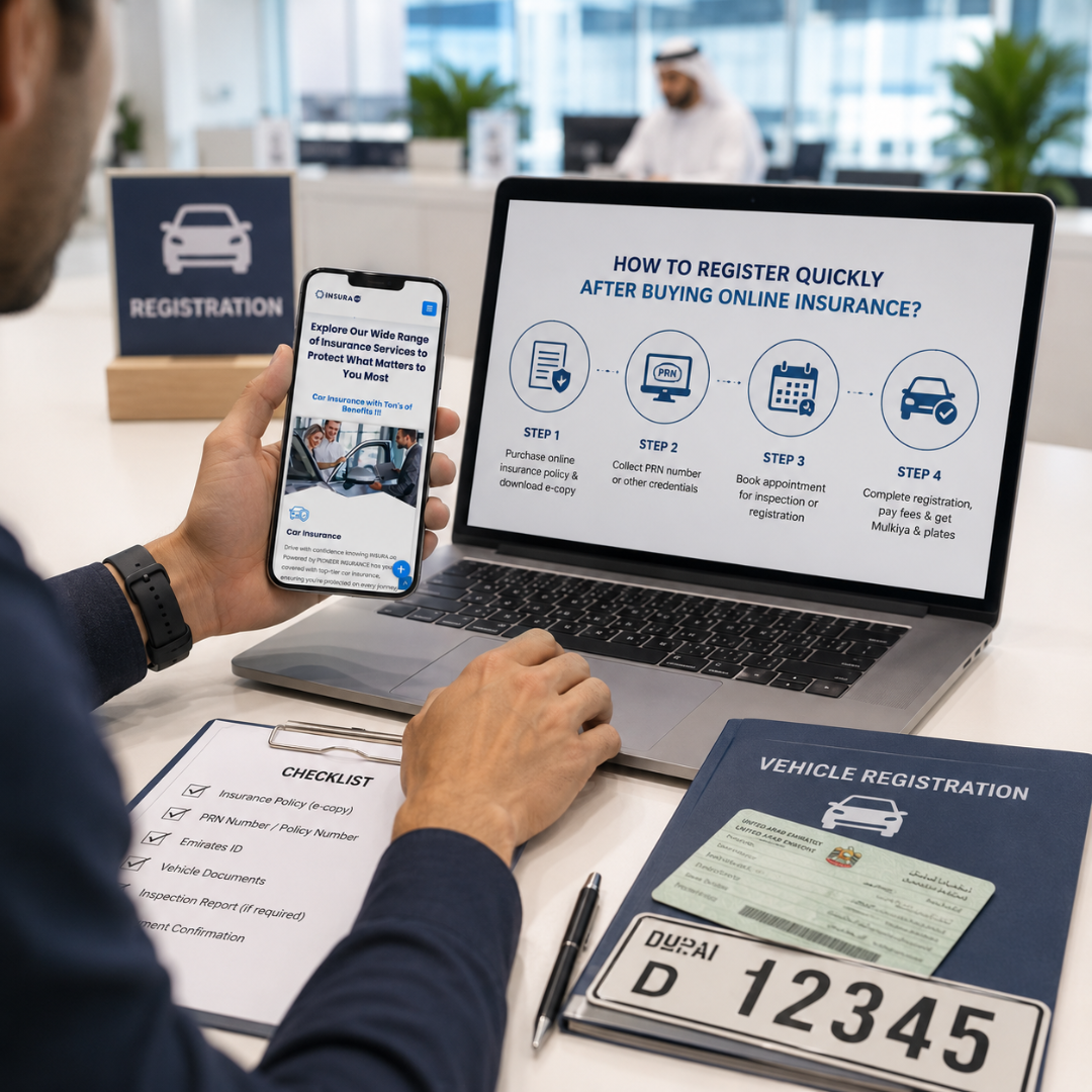 How to Register Quickly After Buying Online Insurance