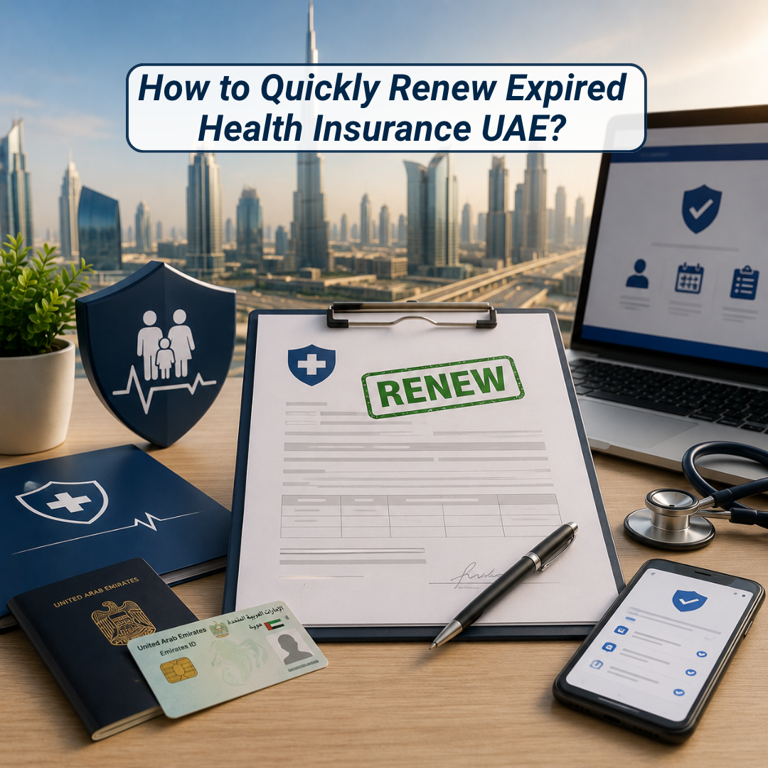 How to Quickly Renew Expired Health Insurance UAE?