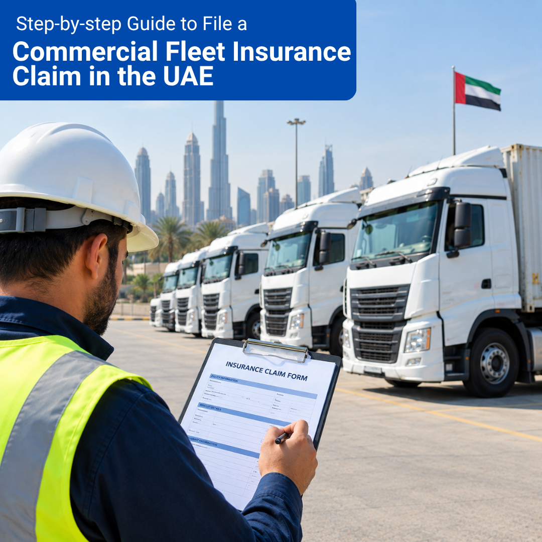 Step-by-step Guide to File a Commercial Fleet Insurance Claim in the UAE